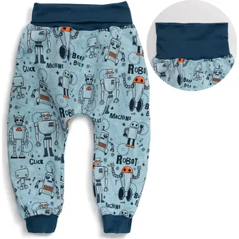 ESITO | Dětské tepláky Robot - modrá / 86