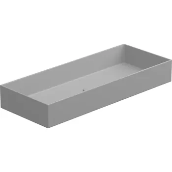 Umyvadlo Umyvadlo na desku Zenith FS 100 keramické, perla matné, 100x40 cm, ZELAVFS100033