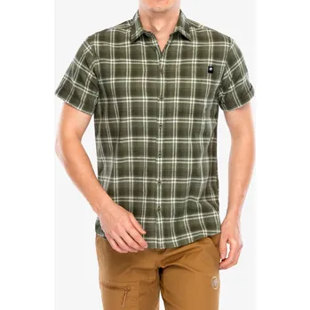 Pánská košile Turistická košile Mammut Trovat Summer Shirt - marsh/dark marsh