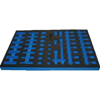 Vložka do organizéru na nářadí Pro-Tech shop Pěnová vložka – prázdná na SOFT38 profi Asta APF-38 04208