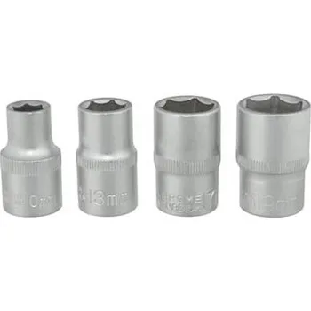 Ruční nářadí GEKO Sada nástrčných klíčů 1/2" 4ks 10 - 19 mm 06615