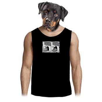 Pánské tílko Bastard Myš na plastice pánské tílko Black