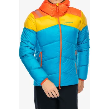 Péřová bunda La Sportiva Nature Down Jkt - tropic blue/bamboo