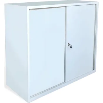 Policová skříň Šatní skříň s posuvnými dveřmi a 2 policemi #03 SLIDER MINI