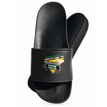 Pánské pantofle Bastard B15: Písničky z rádia pantofle Black