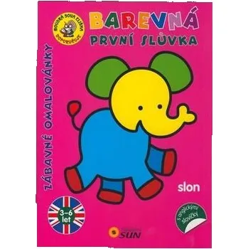 Bystrá hlava Slon - Barevná první slůvka s anglickými slovíčky