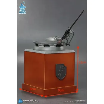 Figurka Diorama German Tiger II Tank Diorama (Grey) 1/12 Palm Hero Series