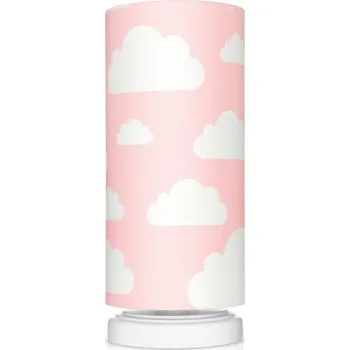 Stojací lampa Lamps and Company Stojací lampa s motivem oblak - růžová Barva: Bílá