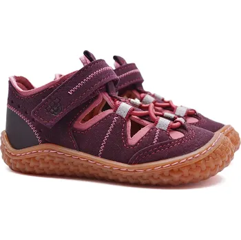 Chlapecké polobotky Dětské barefoot sandály RICOSTA 501700102 380 merlot Velikost: 24