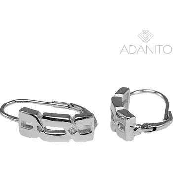 Náušnice Stříbrné náušnice se zirkony