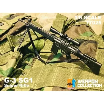Doplněk k figurce Zbraň pro 1/6 figurky G-3 SG1 Sniper Rifle (Black)