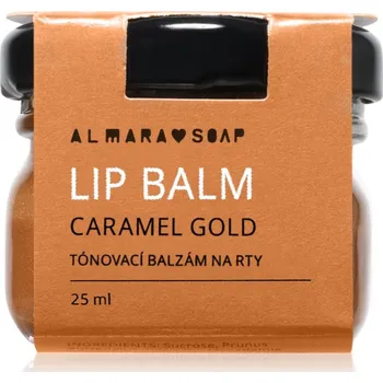 Péče o rty Almara Soap Balm balzám na rty Caramel Gold 25 ml