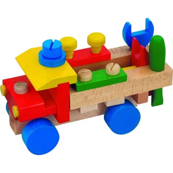 Výuková hračka Detoa Dřevěné montážní auto
