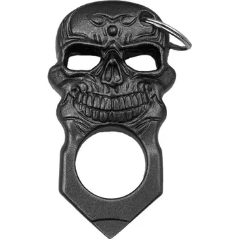 Boxer obranný Death black klíčenka (jednootvorový boxer ve tvaru lebky)