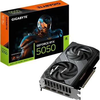 Grafická karta GIGABYTE GeForce RTX 5050 WINDFORCE/OC/8GB/GDDR6