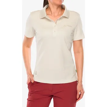 Dámské tričko Dámské tričko Vaude Essential Polo Shirt - ecru