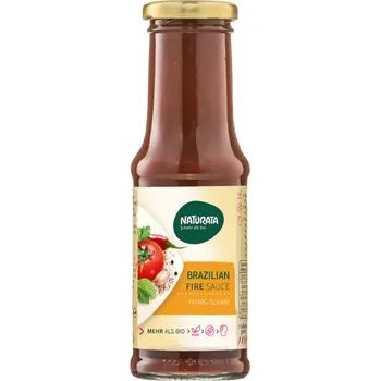 Omáčka Naturata - Barbecue omáčka Brazil pálivá - 210 ml