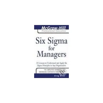 Cizojazyčná kniha Six Sigma for Managers - Greg Brue McGraw-Hill