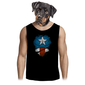 Pánské tílko Bastard Captain Inside pánské tílko Black