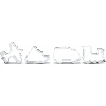 Sada nářadí Pro-Tech shop 4-dílná sada formiček na vykrajování 51255&nbsp;53063