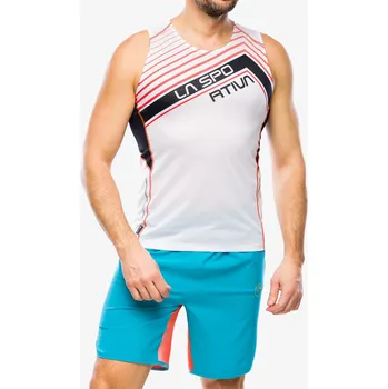 Pánská móda Běžecké tričko La Sportiva Slipstream Tank - white/black