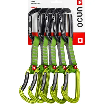 smyčka Lezecké expresky Ocun Falcon QD PA 16 10cm 5-pack - green