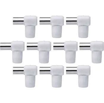 Anténní zesilovač EMOS Konektor IEC vidlice skrutkovací úhlový, 10ks 71060&nbsp;1804100500