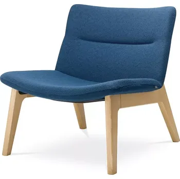 Křeslo OSLO LOUNGE OL-K1-D (podnož masívní jasan mořený na dub)