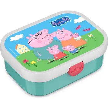 Svačinový box Dětský svačinový box Campus, 750ml, Mepal, Peppa Pig