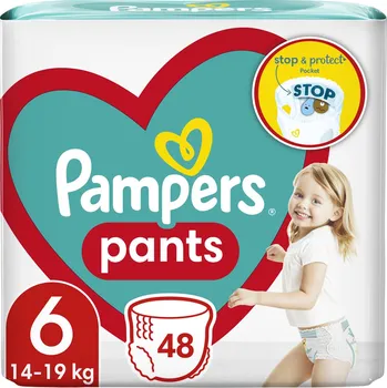 Přebalování PAMPERS Pleny kalhotkové Active Baby Pants vel. 6 (48 ks) 14-19 kg