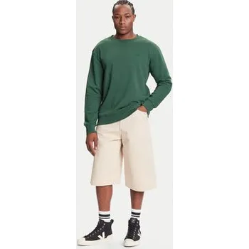 Pánská mikina Quiksilver Mikina Salt Water Crew EQYFT05158 Zelená Regular Fit M