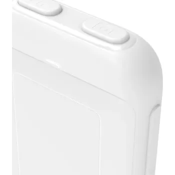 Dálkové ovládání pro mobilní telefon 7 x 3,9 x 1,2 cm Bluetooth Air Mouse Dotykové iOS Android Tlačítka Domů Zpět Hlas Foto Fn bílá