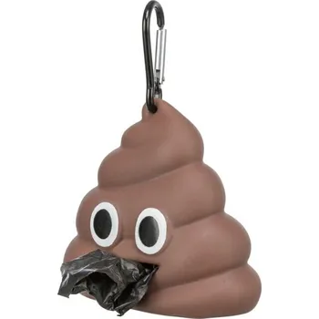 sáček na exkrement Zásobník POOP na sáčky na exkrementy, 8 x 5 cm / 15 sáčků, PVC