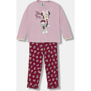 Chlapecké pyžamo Dětské pyžamo United Colors of Benetton růžová barva, 3Y5E0P09A 3Y5E0P09A.G.seasonal 03X, vel. 160
