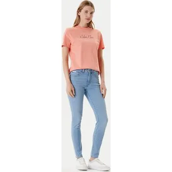 Dámské džíny Calvin Klein Jeans Jeansy LV047C776G Modrá Skinny Fit 26_32