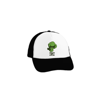 Kšiltovka Bastard Zahoď ten stejk kšiltovka truckerka Black cap