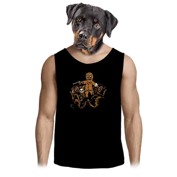 Pánské tílko Bastard Perníková apokalypsa pánské tílko Black