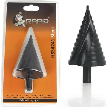 Vrták MAR-POL M22339 Stupňovitý vrták se spirálou 4-52mm RAPID