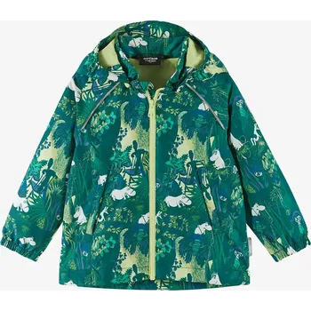 Dívčí bunda Dětská bunda Reima Moomin Hete - light lime