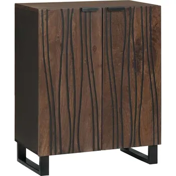 Příborník do zásuvky Servírovací skříň Hnědá 60 x 33.5 x 75 cm