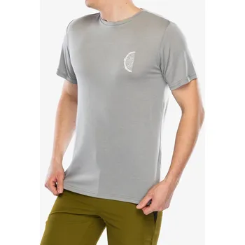 Pánské tričko Tričko s potiskem Viking Rune Bamboo - light grey