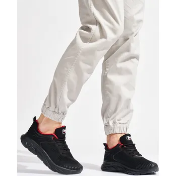 Pánské tenisky Černé pánské sportovní boty EV112B/R-M Velikost: 42