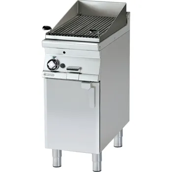 Zahradní gril Gril plynový lávový s podestavbou CW-74G RM GASTRO