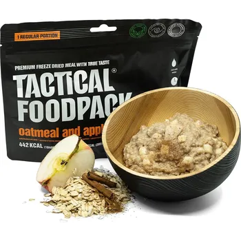 Lyofilizát Tactical Foodpack Ovesná kaše s jablky 390 g
