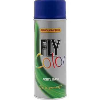 Barva ve spreji FLY Color RAL 5002 modrá akrylátová barva ve spreji 400 ml