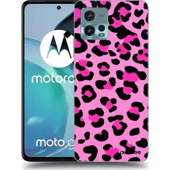 Pouzdro na mobilní telefon Picasee silikonový průhledný obal pro Motorola Moto G72 - Pink Tiger