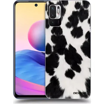 Pouzdro na mobilní telefon Picasee silikonový průhledný obal pro Xiaomi Redmi Note 10 5G - Black Moo