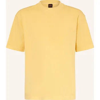 Pánská móda Boss Pánské Tričko Dye, tmavě žlutá, S