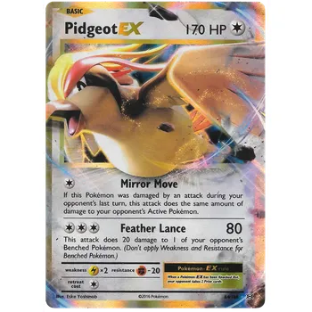 Karetní hra Pokémon TCG Pidgeot EX 64/108