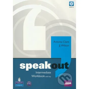 Anglický jazyk Speakout - Intermediate - Workbook with key - Antonia Clare, J.J. Wilson Pearson, Longman